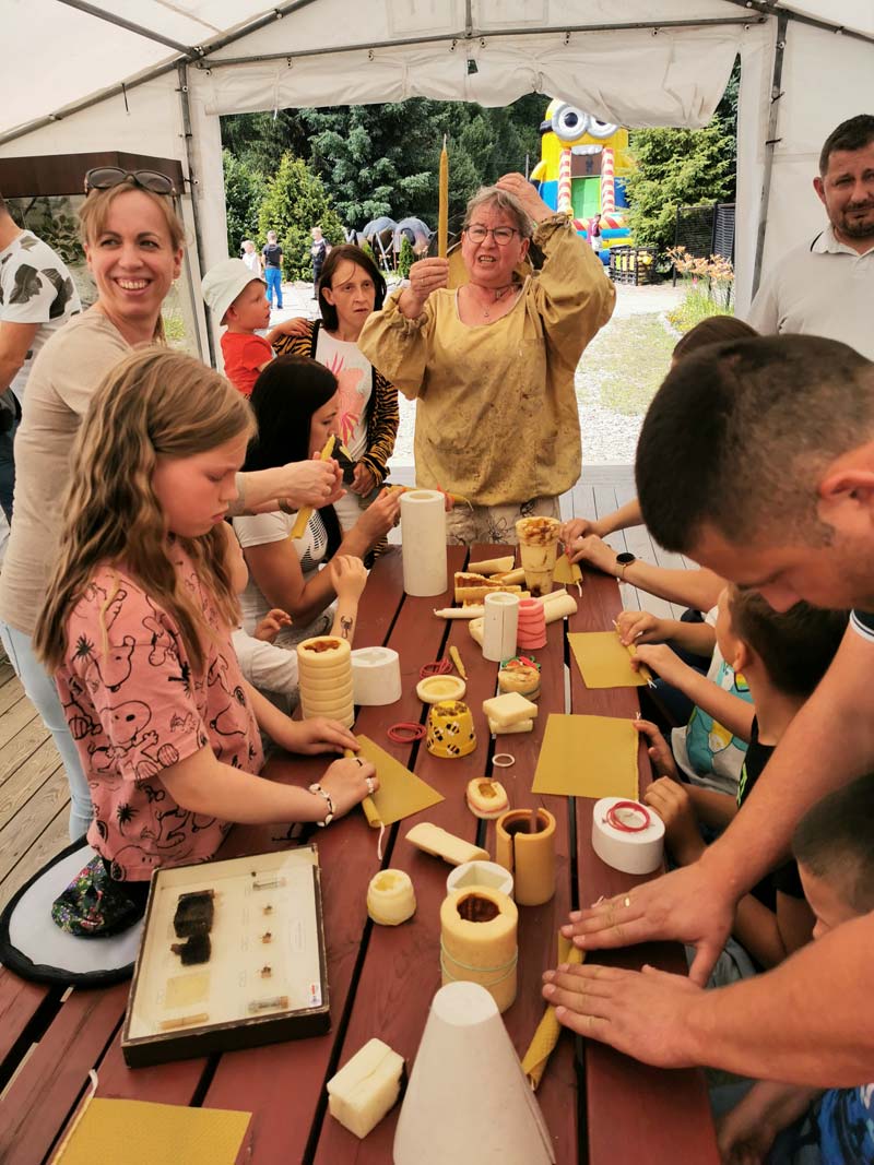 Zajęcia tematyczne w Parku Owadogigant w Lubnicy